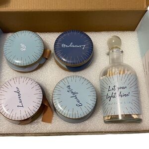 NWB Joel Candle Set Sharing The Light Of God's Love Soy Wax‎ 4Oz